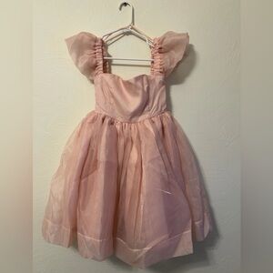 Amable by Mabel Corset Mini Dress Sz S Pink